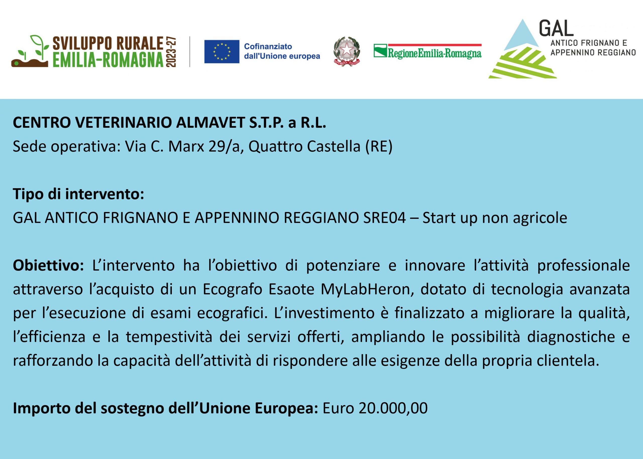 cofinanziato dall’Unione europea